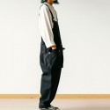 Men's Overalls Trousers Rompers Classic Solid Colored Comfort Outdoor Full Length Pants Casual Daily Streetwear Casual / Sporty ArmyGreen Black