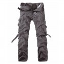 Men's Tactical Cargo Trousers Work Pants Zipper Pocket Multiple Pockets Solid Colored Full Length Pants Daily Holiday Cargo Casual / Sporty Grass Green Earth green Inelastic / Spring