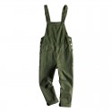 Men's Overalls Trousers Jumpsuit Pocket Solid Color Comfort Breathable Ankle-Length Pants Daily Streetwear Stylish Green Black Micro-elastic