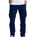 long cargo pants for men,cargo trousers work wear combat safety cargo 6 pocket full pants comfortable men's fashion dark gray