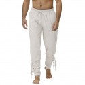 Men's Pants Cotton Green White Black khaki Brown M L XL XXL XXXL