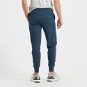 Men's Joggers Trousers Casual Pants Drawstring Elastic Waist Solid Color Comfort Breathable Pants Sports Outdoor Casual Streetwear Stylish Navy Blue Micro-elastic / Elasticity