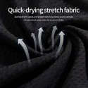 Men's Joggers Trousers Casual Pants Drawstring Elastic Waist Solid Color Breathable Quick Dry Pants Sports Outdoor Daily Stretch Loose Mesh black [behind feet Mesh black [straight / Summer