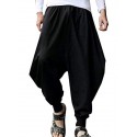 Baggy Pants Cotton Black khaki Navy Blue Army Green S M L XL XXL
