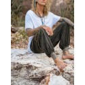 Men's Sweatpants Joggers Trousers Drawstring Elastic Waist Print Graphic Prints Comfort Breathable Pants Casual Daily Cotton Blend Streetwear Classic Blue Wine / Elasticity