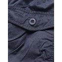Men's Cargo Pants Trousers Work Pants Multi Pocket Solid Color Comfort Breathable Pants Casual Daily Cotton Blend Fashion Classic ArmyGreen Black Micro-elastic
