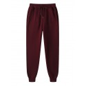 Men's Jogger Sweatpants Pants Solid Color Cotton Light gray-pure light board Dark gray-light board pure color Black-light board solid color White-light board solid color Navy blue-light board pure