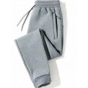 Men's Joggers Sweatpants Trousers Pocket Drawstring Solid Color Breathable Outdoor Full Length Pants Casual Daily Cotton Blend Casual Athleisure Black Camouflage Micro-elastic / Winter