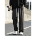 Men's Chinos Trousers Patchwork Multiple Pockets Elastic Drawstring Design Color Block Solid Colored Comfort Breathable Full Length Pants Casual Daily Corduroy Chic & Modern Big and Tall Loose Fit