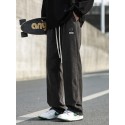 Men's Chinos Trousers Patchwork Multiple Pockets Elastic Drawstring Design Color Block Solid Colored Comfort Breathable Full Length Pants Casual Daily Corduroy Chic & Modern Big and Tall Loose Fit