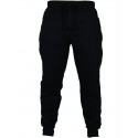 Men's Sporty Casual / Sporty Pants Chinos Drawstring Elastic Waist Full Length Pants Sports Weekend Micro-elastic Solid Color Cotton Breathable Soft Mid Waist Black Light gray Dark Gray Navy Blue S M