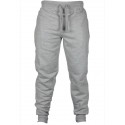 Men's Sporty Casual / Sporty Pants Chinos Drawstring Elastic Waist Full Length Pants Sports Weekend Micro-elastic Solid Color Cotton Breathable Soft Mid Waist Black Light gray Dark Gray Navy Blue S M