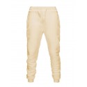 Men's Simple Sweatpants Pants Patchwork Full Length Pants Micro-elastic Letter Mid Waist Loose White Black Blue Purple Yellow S M L XL XXL / Drawstring