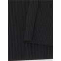 Men's Straight Sweatpants Trousers Elastic Waist Solid Color Comfort Breathable Pants Casual Daily Cotton Blend Sports Fashion Black Micro-elastic / Elasticity
