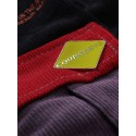 Men's Tactical Cargo Trousers Multiple Pockets Elastic Drawstring Design Color Block Comfort Soft Pants Casual Daily Corduroy Fashion Streetwear Orange / Elasticity