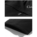 Men's Chinos Front Pocket Letter Warm Breathable Full Length Pants Office Going out Casual / Sporty Chino Black Blue Micro-elastic