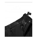 Men's Chinos Front Pocket Letter Warm Breathable Full Length Pants Office Going out Casual / Sporty Chino Black Blue Micro-elastic