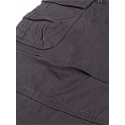 Men's Trousers Work Pants Winter Pants Zipper Multiple Pockets Solid Color Comfort Breathable Pants Casual Daily Fashion Plus velvet ArmyGreen Black Micro-elastic