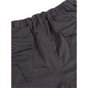 Men's Trousers Work Pants Winter Pants Zipper Multiple Pockets Solid Color Comfort Breathable Pants Casual Daily Fashion Plus velvet ArmyGreen Black Micro-elastic