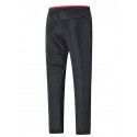 Men's Chinos Pocket Letter Breathable Sports Full Length Pants Office Going out Classic Athleisure Black Blue Micro-elastic / Elasticity