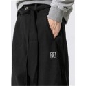 Men's Trousers Winter Pants Casual Pants Pocket Solid Color Comfort Breathable Pants Casual Daily Corduroy Fashion Classic Loose Fit Black Orange Micro-elastic