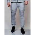 Men's Jogging Running Sweatpants Casual Solid Drawstring Gym Athletic Pants Trendy Fitted Slim Mid-Waist Track Pants Army Green