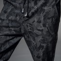 Men's Sweatpants Trousers Tapered pants Drawstring Elastic Waist Solid Color Camouflage Comfort Breathable Pants Casual Daily Cotton Blend Sports Fashion Black Camouflage Micro-elastic / Elasticity