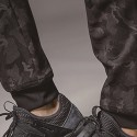 Men's Sweatpants Trousers Tapered pants Drawstring Elastic Waist Solid Color Camouflage Comfort Breathable Pants Casual Daily Cotton Blend Sports Fashion Black Camouflage Micro-elastic / Elasticity