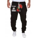 Men's Sweatpants Joggers Trousers Drawstring Elastic Waist Print Animal Letter Graphic Prints Comfort Breathable Pants Sports Outdoor Casual Streetwear Designer Black Micro-elastic / Elasticity