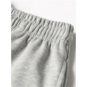 Men's Sweatpants Joggers Trousers Drawstring Elastic Waist Solid Color Comfort Breathable Pants Casual Daily Sports Fashion Black Gray Micro-elastic / Elasticity