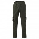 Men's Cargo Pants Multiple Pockets Cotton Solid Color Sport Athleisure Bottoms Breathable Soft Comfortable Everyday Use Street Casual Athleisure Daily Outdoor