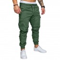 Men's Sweatpants Drawstring Pocket Cotton Solid Color Sport Athleisure Pants Bottoms Breathable Sweat Out Comfortable Everyday Use Street Casual Athleisure Daily Activewear