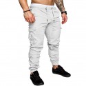 Men's Sweatpants Drawstring Pocket Cotton Solid Color Sport Athleisure Pants Bottoms Breathable Sweat Out Comfortable Everyday Use Street Casual Athleisure Daily Activewear