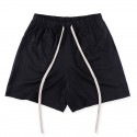 Mesh Shorts Bottoms Drawstring Men's Fitness for Basketball Running Workout Jogging Breathable Quick Dry Moisture Absorbent Normal Sport Solid Colored White Black Red Yellow Grey