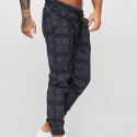 Men's Sweatpants Pocket Cotton Plaid / Check Sport Athleisure Bottoms Breathable Soft Comfortable Everyday Use Street Casual Athleisure Daily Outdoor