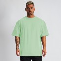 Men's Running Shirt Crew Neck Cotton Solid Colored Sport Athleisure Tee Tshirt Shirt Short Sleeve Breathable Quick Dry Soft Gym Workout Running Jogging Training Exercise Athletic Activewear
