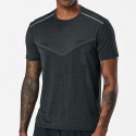 Men's Running Shirt Crew Neck Solid Colored Sport Athleisure Tee Tshirt Shirt Short Sleeve Breathable Quick Dry Moisture Wicking Soft Sweat Out Gym Workout Running Active Training Jogging Exercise