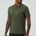 Men's Running Shirt Crew Neck Solid Colored Sport Athleisure Tee Tshirt Shirt Short Sleeve Breathable Quick Dry Moisture Wicking Soft Sweat Out Gym Workout Running Active Training Jogging Exercise