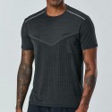Men's Running Shirt Crew Neck Solid Colored Sport Athleisure Tee Tshirt Shirt Short Sleeve Breathable Quick Dry Moisture Wicking Soft Sweat Out Gym Workout Running Active Training Jogging Exercise