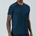 Men's Running Shirt Crew Neck Solid Colored Sport Athleisure Tee Tshirt Shirt Short Sleeve Breathable Quick Dry Moisture Wicking Soft Sweat Out Gym Workout Running Active Training Jogging Exercise