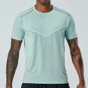 Men's Running Shirt Crew Neck Solid Colored Sport Athleisure Tee Tshirt Shirt Short Sleeve Breathable Quick Dry Moisture Wicking Soft Sweat Out Gym Workout Running Active Training Jogging Exercise