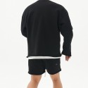 Men's Sweatshirt Running Shirt Long Sleeve Sweatshirt Winter Cotton Breathable Soft Fitness Running Walking Sportswear Solid Colored Black Grey Light Grey Activewear Micro-elastic