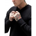 Men's Yoga Top Crew Neck Cotton Solid Color Sport Athleisure Tee Tshirt Shirt Long Sleeve Breathable Quick Dry Comfortable Yoga Gym Workout Running Activewear / Micro-elastic