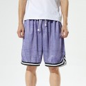 Men's Running Shorts Sweatshorts Drawstring Pocket Stripes Sport Athleisure Bottoms Breathable Quick Dry Moisture Wicking Soft Fitness Gym Workout Running Jogging Exercise Athletic Activewear