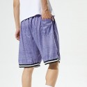 Men's Running Shorts Sweatshorts Drawstring Pocket Stripes Sport Athleisure Bottoms Breathable Quick Dry Moisture Wicking Soft Fitness Gym Workout Running Jogging Exercise Athletic Activewear