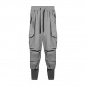 Men's Sweatpants Drawstring Multiple Pockets Cotton Solid Color Sport Athleisure Bottoms Breathable Soft Comfortable Everyday Use Street Casual Athleisure Daily Activewear Outdoor