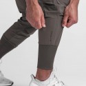 Men's Sweatpants Drawstring Multiple Pockets Cotton Solid Color Sport Athleisure Bottoms Breathable Soft Comfortable Everyday Use Street Casual Athleisure Daily Activewear Outdoor