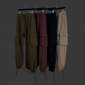 Men's Unisex Running Pants Cotton Solid Colored Sport Athleisure Bottoms Thermal Warm Fitness Gym Workout Basketball Running Jogging Activewear / Winter / Micro-elastic