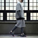 Men's Athleisure 2 Piece Suit Drawstring Pocket Crew Neck Solid Color Sport Athleisure Clothing Suit Short Sleeve Breathable Soft Comfortable Everyday Use Street Casual Daily Outdoor