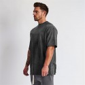 Men's Running Shirt Crew Neck Cotton Solid Colored Sport Athleisure Tee Tshirt Shirt Short Sleeve Breathable Moisture Wicking Soft Fitness Running Walking Jogging Exercise Athletic Athleisure